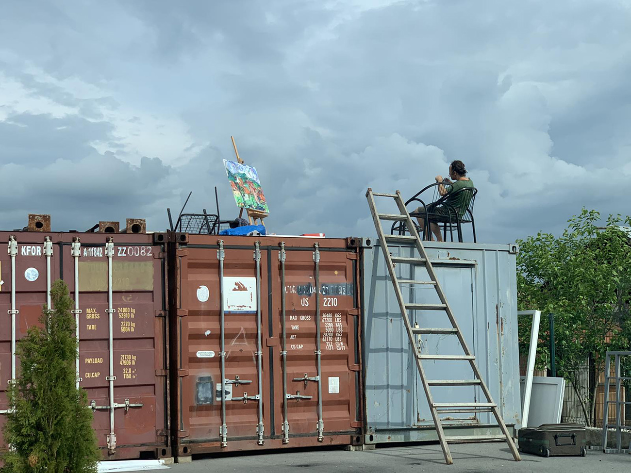 Plein aire_on location_Kosovo i Metohija_IVAN JOVANOVIC ORSOF